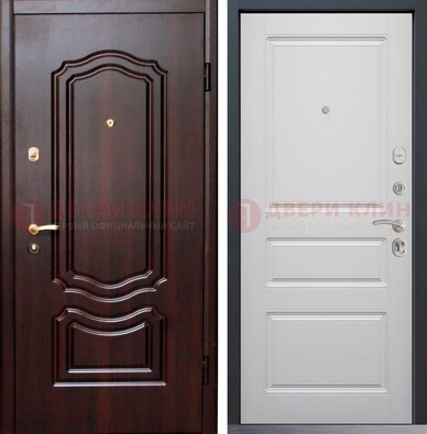 Квартирная металлическая дверь с МДФ ДМ-379 в Белгороде
