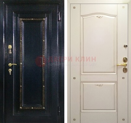 Входная дверь Дверь с золотистым декором ДПР-3 в Белгороде