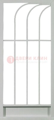 Современная железная решетчатая дверь ДР-39 в Белгороде