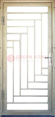 Железная решетчатая дверь с узором ДР-41 в Белгороде