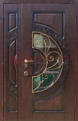 Полуторная железная дверь Винорит в классическом стиле ДСК-272 в Белгороде