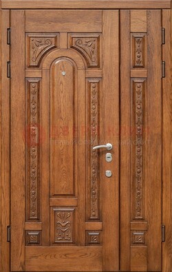 Полуторная железная дверь винорит для дома ДВТ-252 в Белгороде