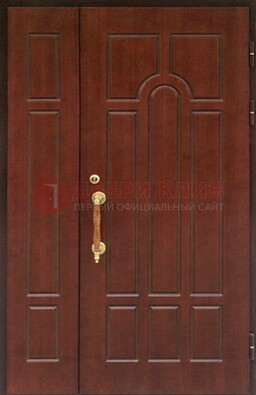 Стальная полуторная дверь для частного дома ПЛ-13 в Белгороде