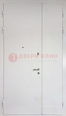 Современная полуторная стальная дверь с МДФ панелью ПЛ-25 в Белгороде